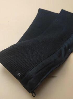 假领子冬通用羽绒服棉衣针织螺纹套头护领外套可拆洗防脏包领