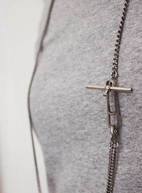 MOUNTMESU Hammer OT Double Chain 锤 长链 银饰 先锋