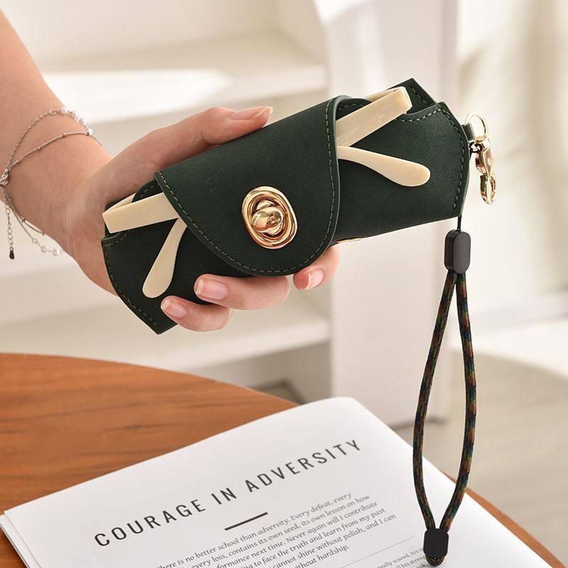 新款时尚翻毛皮质感便携抗压防摔眼镜袋太阳镜墨镜收纳眼镜保护套,淘宝优惠券,粉丝福利购,淘宝优惠卷