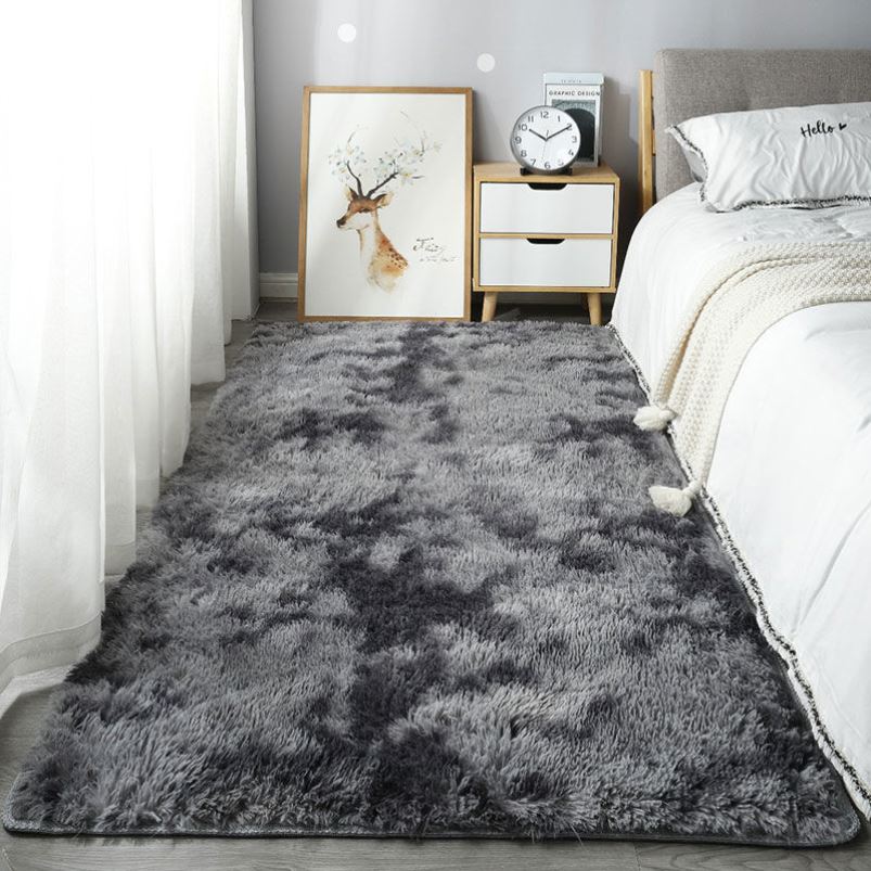 Carpet, bedroom bed blanket Nordic plush floor mat,cushion - 图3