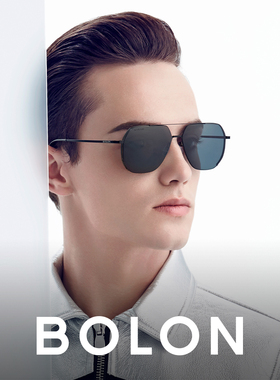 BOLON暴龙眼镜偏光太阳镜飞行员框开车护眼驾驶专用墨镜男BL8068