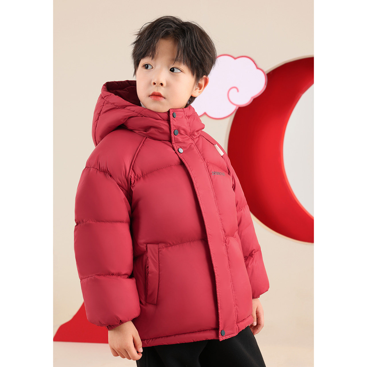 左西儿童羽绒服秋冬款2025冬季新款男童加厚保暖面包服外套冬装潮,淘宝优惠券,粉丝福利购,淘宝优惠卷