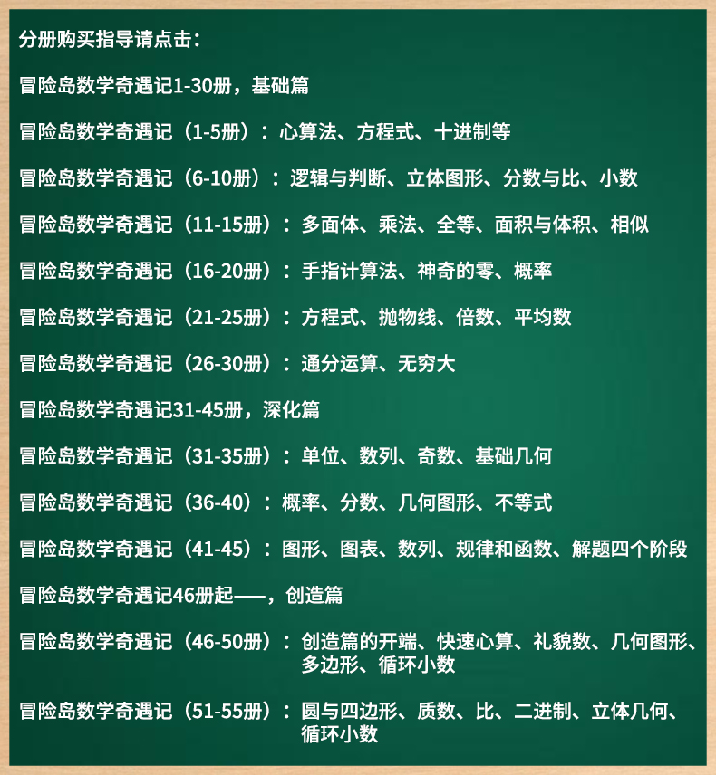 大全集65本 冒险岛数学奇遇记61-65册全套轻松有趣数学漫画故事书6-8-1012岁小学生一二三四五年级数学知识点课外教辅导书儿童绘本 - 图0