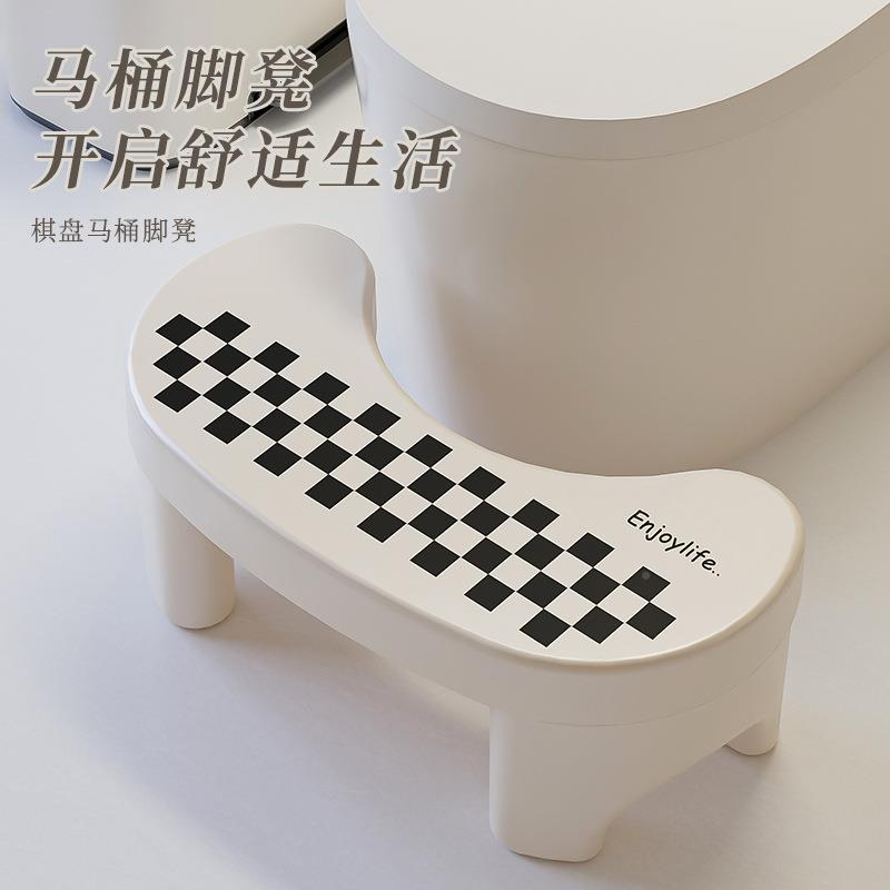 家用马桶凳脚凳子厕蹲坑坐便神器垫小踩凳子所新款脚491塑料加厚 - 图2