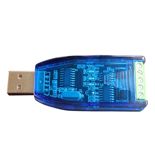 瑞捷物联485转usb通讯模块外接转串口线转换器ch340G支持window - 图3