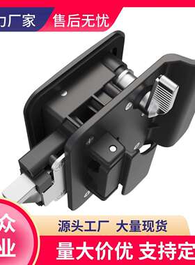 工程塑料房车门锁替换锁RV旅居户外旅行防盗锁超C级锁芯户外改装