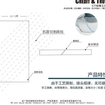 6.0夏季新款金线拷边纱花束花艺花束花店唯美包装缎带丝带