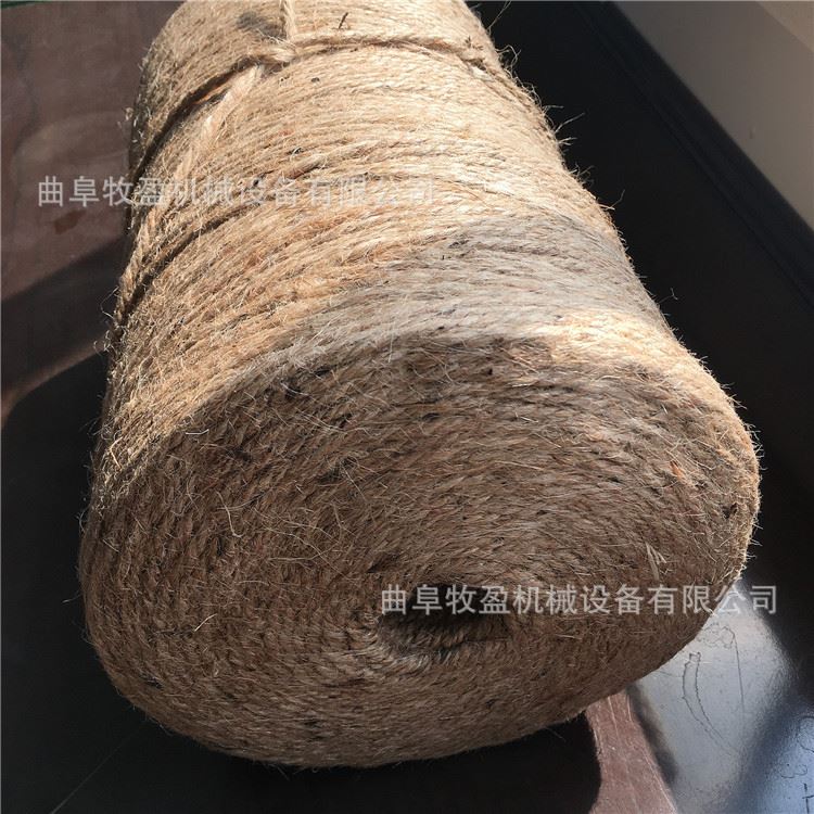 秸秆打捆三股精纺麻绳复古手工diy编织装饰 捡拾打捆机专用捆绑绳 - 图2