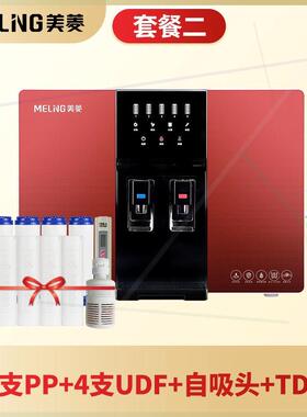 Y614净水器家用直饮加热一体RO反渗透井水自吸厨房壁挂饮水机