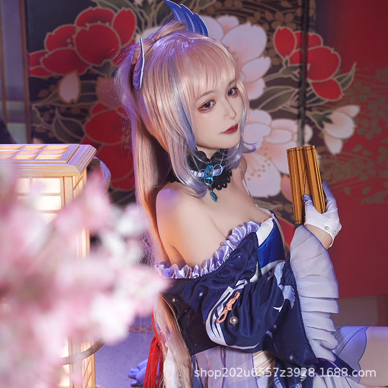 原神珊瑚宫心海cos服kokomi五星号游戏动漫cosplay全套套装服装女 - 图1