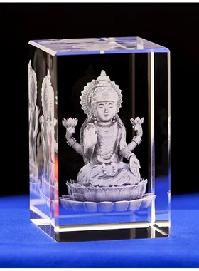 印度圣像三大神像之湿婆SHIVA梵天BRAHMA外贸纪念品3D内雕小摆件