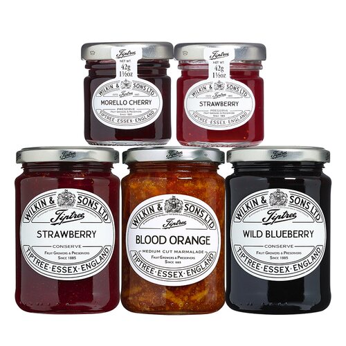 Tiptree缇树草莓蓝莓0脂果酱夹面包早餐涂抹吐司樱桃酱原装进口 - 图3