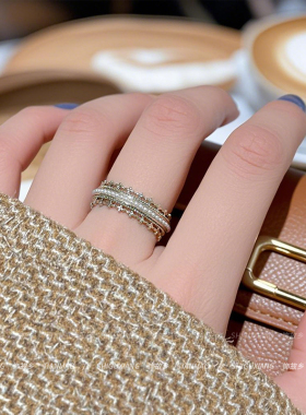 复古宫廷皇冠戒指2025新款