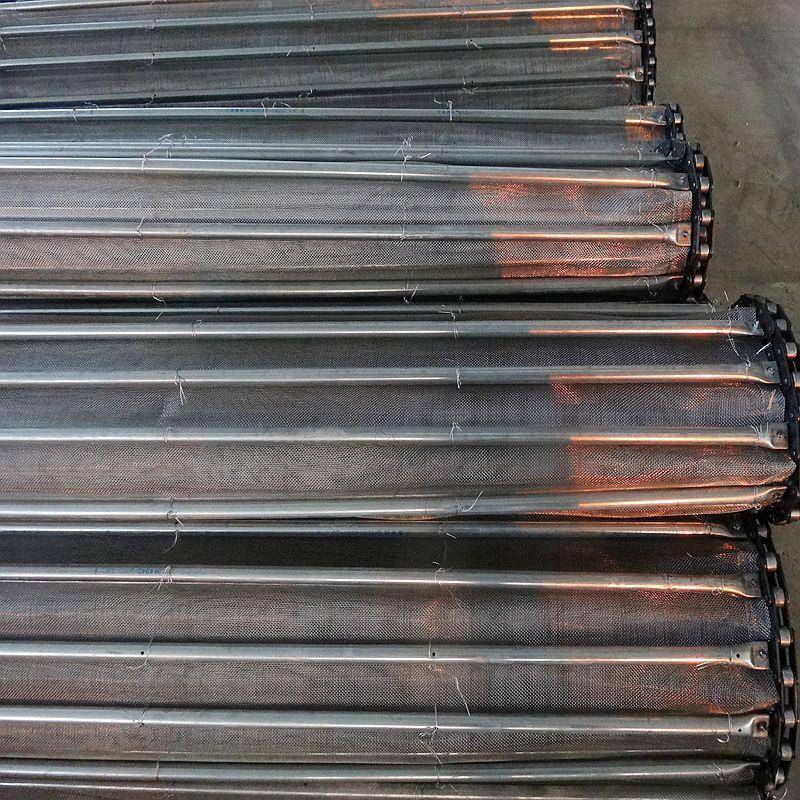 工业不锈钢枝杆网带烘干机支轴链筛网输送带非标准件穿杆链加工 - 图1