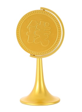 赚大钱解压创意玩具转大钱金币惯性旋转陀螺3d立桌面摆件