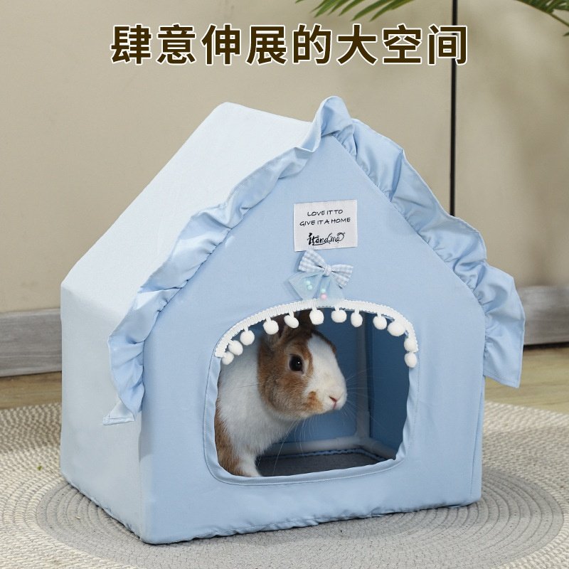 杜老汉冬季兔子帐篷荷兰猪龙猫躲避屋四季通用睡觉刺猬兔子窝,淘宝优惠券,粉丝福利购,淘宝优惠卷