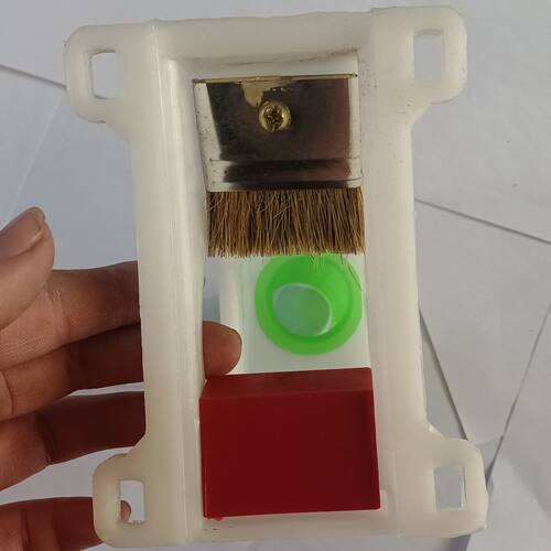 手推式施肥器配件微耕机播种盒弹簧播肥盒买盒赠播肥管手柄16mm - 图3
