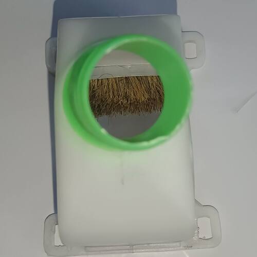 手推式施肥器配件微耕机播种盒弹簧播肥盒买盒赠播肥管手柄16mm - 图0