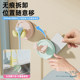 Suction cup plug hook hole-free adhesive hook fixer
