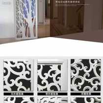 New Factory Pro Customised Hollowed-out Partition Screen Living-room Decoration Density Plate Engraving Flowers hardwood Flowers Ceiling Pint