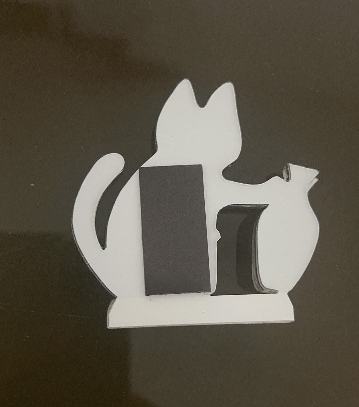 小黑猫推花瓶摆件猫胡子收纳神器可爱猫咪冰箱贴猫胡须磁吸猫咪贴,淘宝优惠券,粉丝福利购,淘宝优惠卷