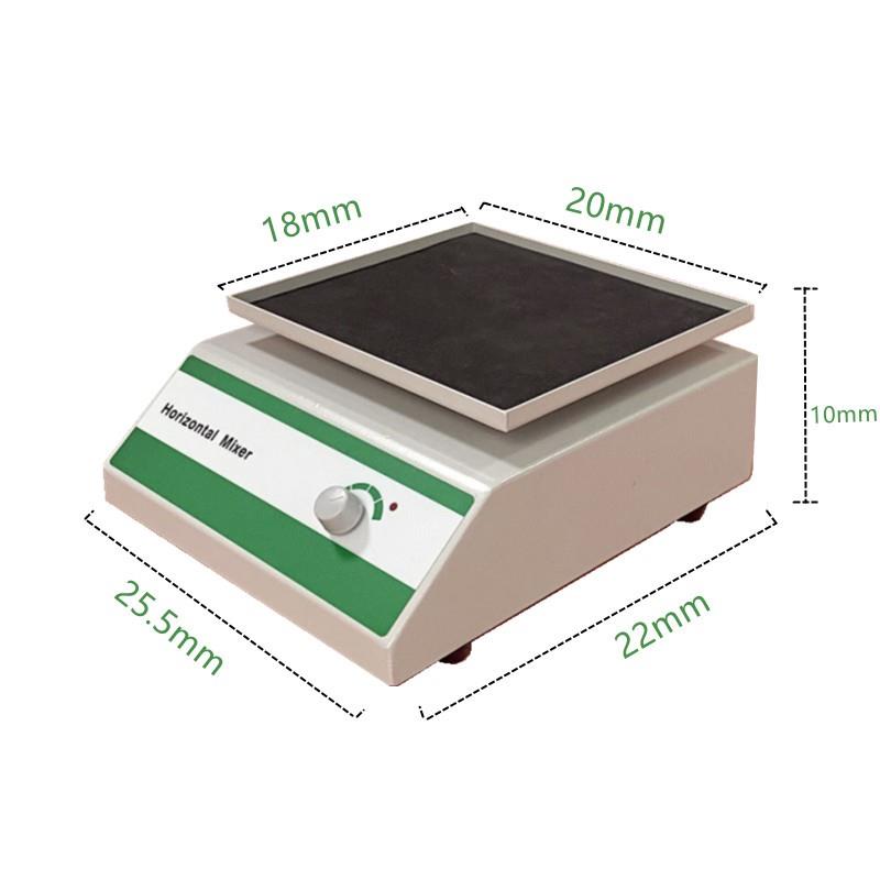 。水平摇床混匀仪震荡器旋转仪混匀器多功能脱色水平摇床翘板齐威-图1