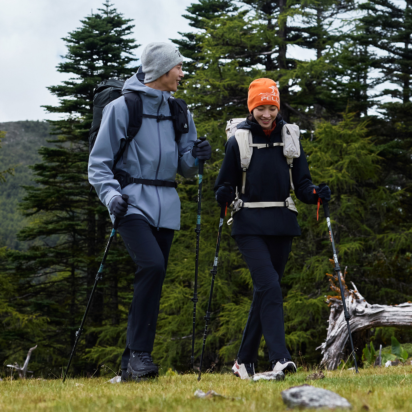 【晴川】伯希和户外针织帽男polartec登山徒步冷帽保暖羊毛帽子女