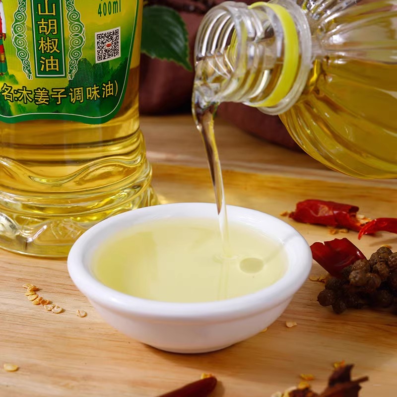 正宗树上鲜山胡椒油400ml木姜子油花椒油商用凉拌重庆特产小瓶装-图2