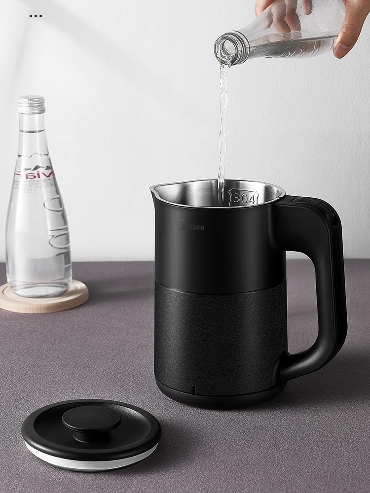 Midea/美的保温电茶烧水壶恒温家用宿舍学生小型便携式热水壶正品