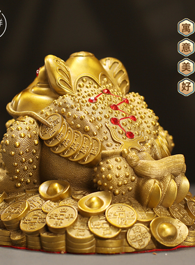 铜臻祥黄铜祝福中式客厅