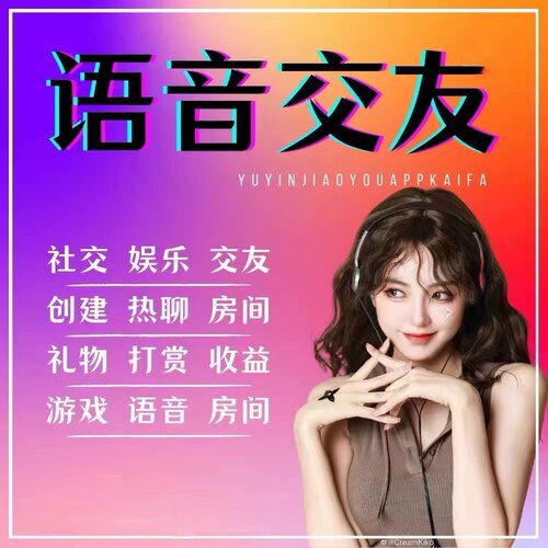 语音交友APP开发制作源码搭建语音房宝箱抽奖pk聊天厅语音陪玩 - 图1