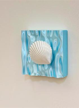 海洋贝壳86型开关贴防尘装饰