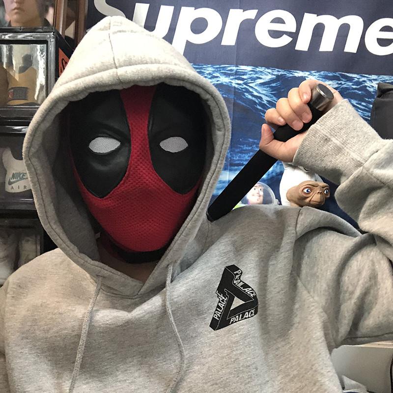 死侍头套cosplay万圣节搞怪道具面罩漫威电影视周边乳胶成人面具 - 图0