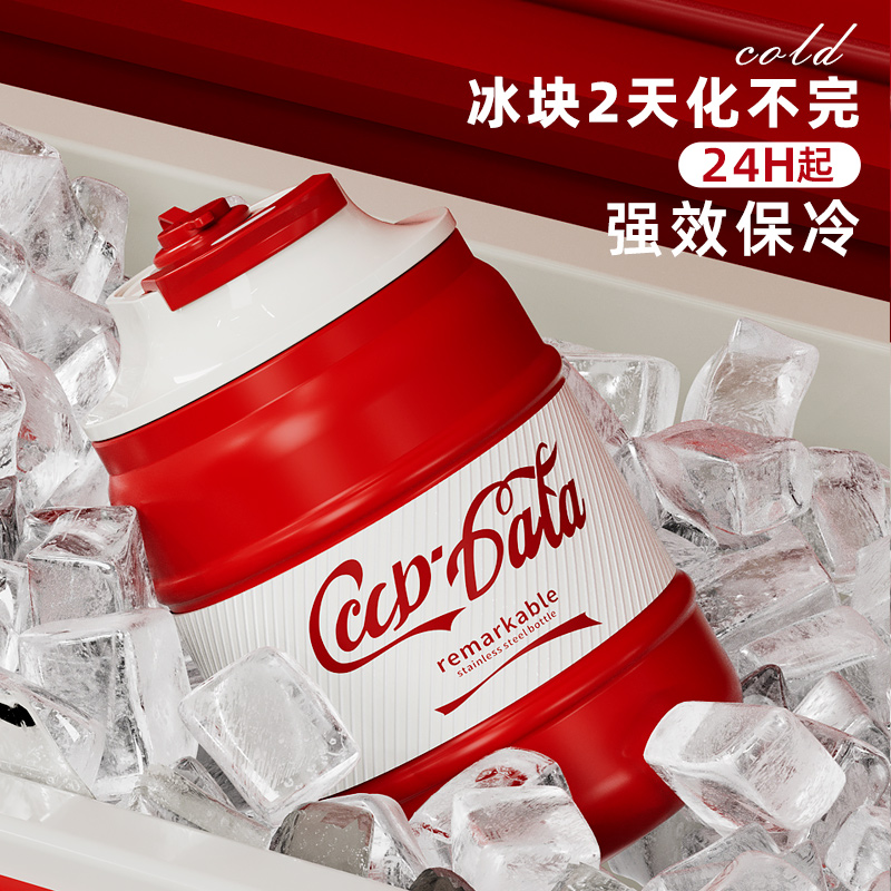 levieu保温杯陶瓷内胆咖啡杯男女生便携2025新款便携随行水杯子 - 图1