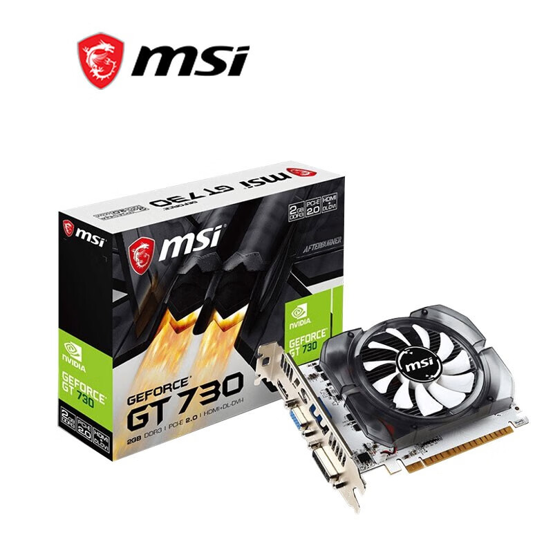 微星MSI N730/GTX1030 单风扇游戏办公显卡独立游戏显卡 - 图0