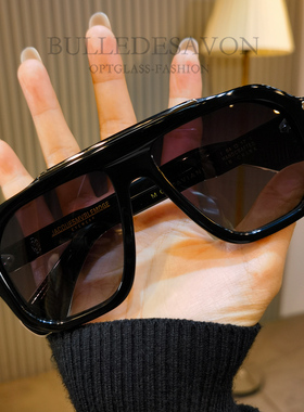 JMM新款复古方形板材墨镜男女款偏光飞行员太阳镜驾驶眼镜配度数