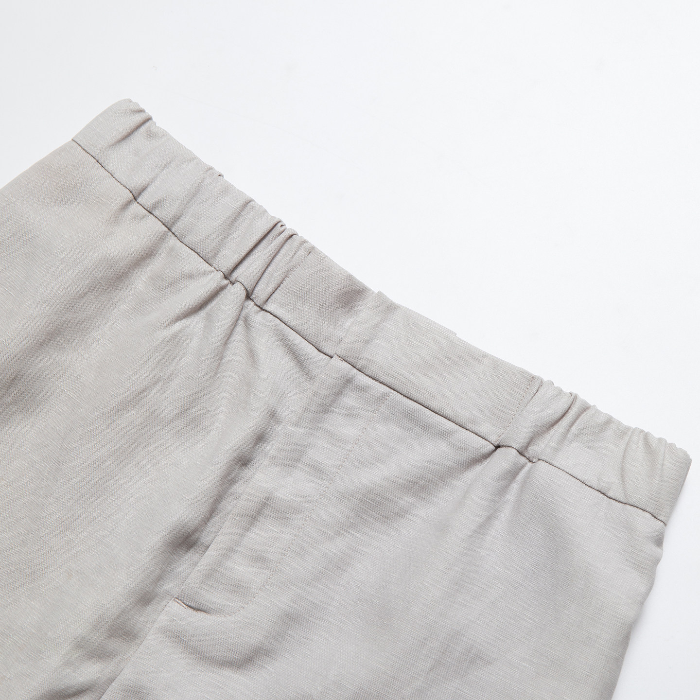 3BLK 高端定织羊毛亚麻混纺短裤 松紧腰休闲五分短裤,淘宝优惠券,粉丝福利购,淘宝优惠卷