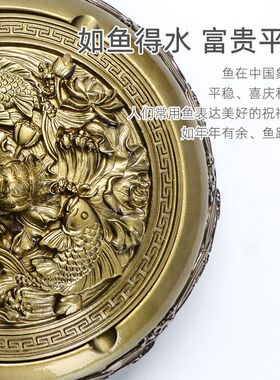 茶道烟灰缸客厅茶台茶具配件摆设