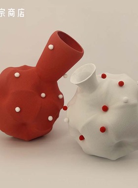 卷宗商店 ｜乙凡Yifan Renxu 陶瓷枕头花瓶 创意摆件送礼
