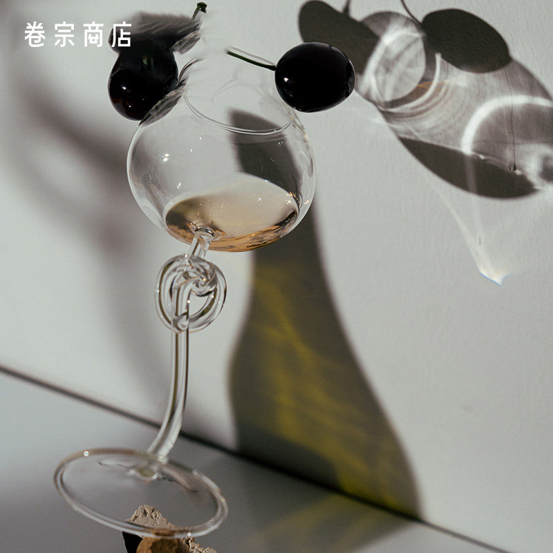 卷宗商店｜on a manner纽结杯镀银高脚红酒杯创意礼物,淘宝优惠券,粉丝福利购,淘宝优惠卷