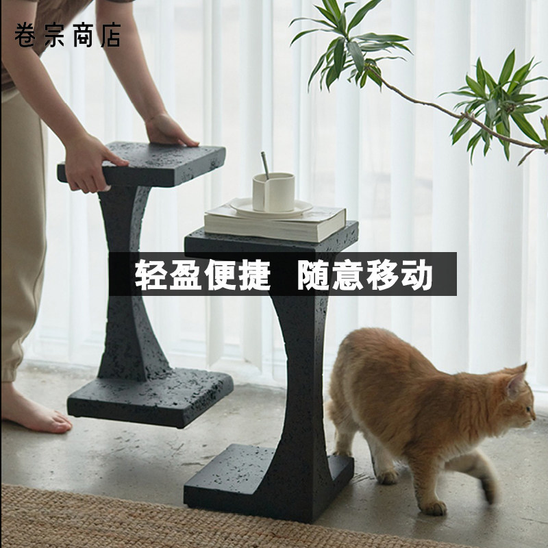 卷宗商店丨得闲重塑鼓墩边几现代简约家用沙发小茶几,淘宝优惠券,粉丝福利购,淘宝优惠卷