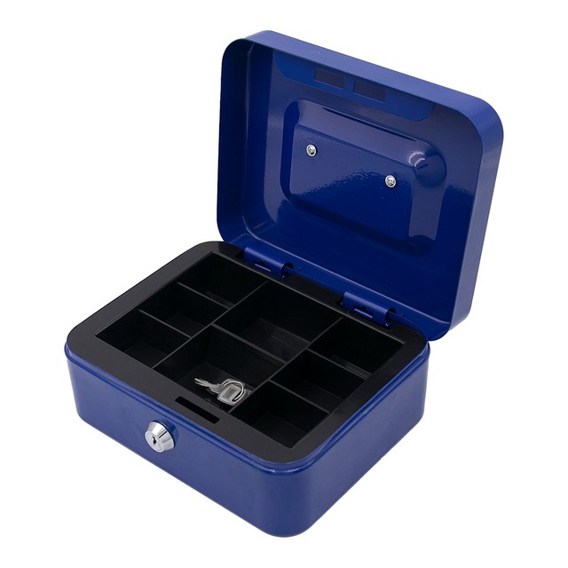 Money box cashier cashier with small iron box with password lock household jewelry certificate storage safe