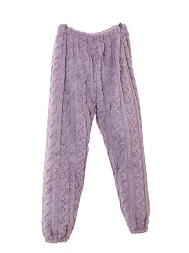 Утепленные зимние коралловые бархатные штаны для отдыха, коллекция 2023