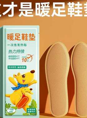 自发热暖足鞋垫暖宝宝贴 男女冬季暖脚神器加热保暖鞋垫暖足宝