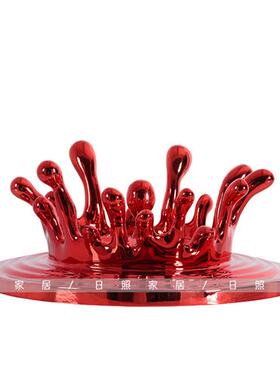 水滴雕塑玻璃钢客厅玄关电视柜悬挂装饰品摆件家居饰品装置艺术品