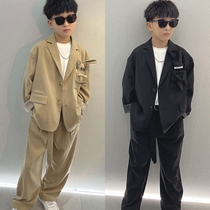 Yuppie Handsome Mens Suit Suit Spring Autumn Season 2023 New Korean Version Foreign Air Boy Card Its Color West Suit Jacket Tide