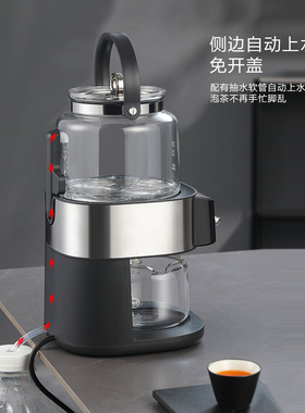 鼎牌丨欧美特2025智能全自动上水萃茶器泡茶机蒸汽喷淋恒温煮茶器