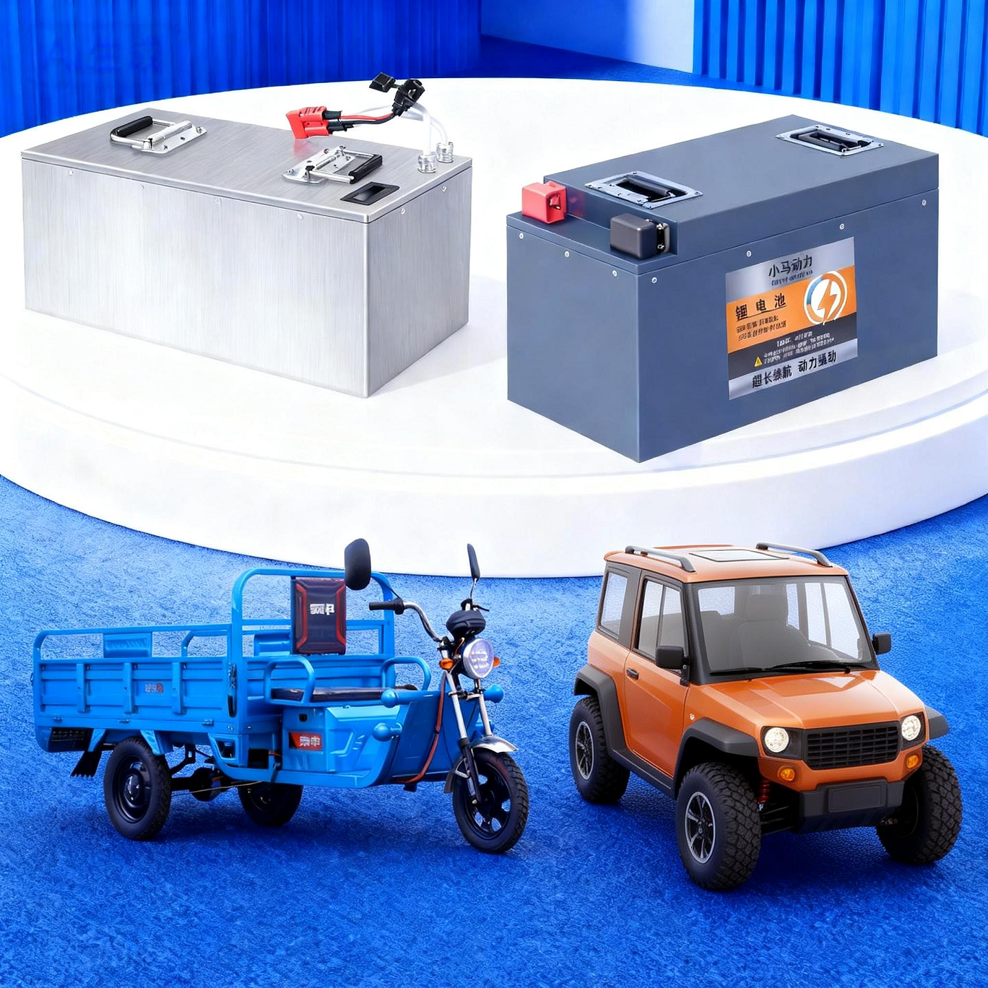 三四轮车电瓶48v60v电动车锂电池低速四轮车72v磷酸铁锂电池宁德,淘宝优惠券,粉丝福利购,淘宝优惠卷