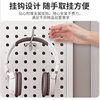 Stainless steel perforated board wall rack