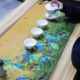 Thousands of Miles of Rivers and Mountains Large Retro Chinese Style Workstation Table Mat